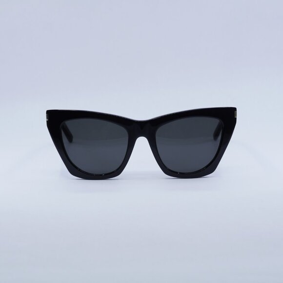 ?️ New Saint Laurent SL214 KATE 001 Sunglasses - Black Frame, Grey Lenses main image 14